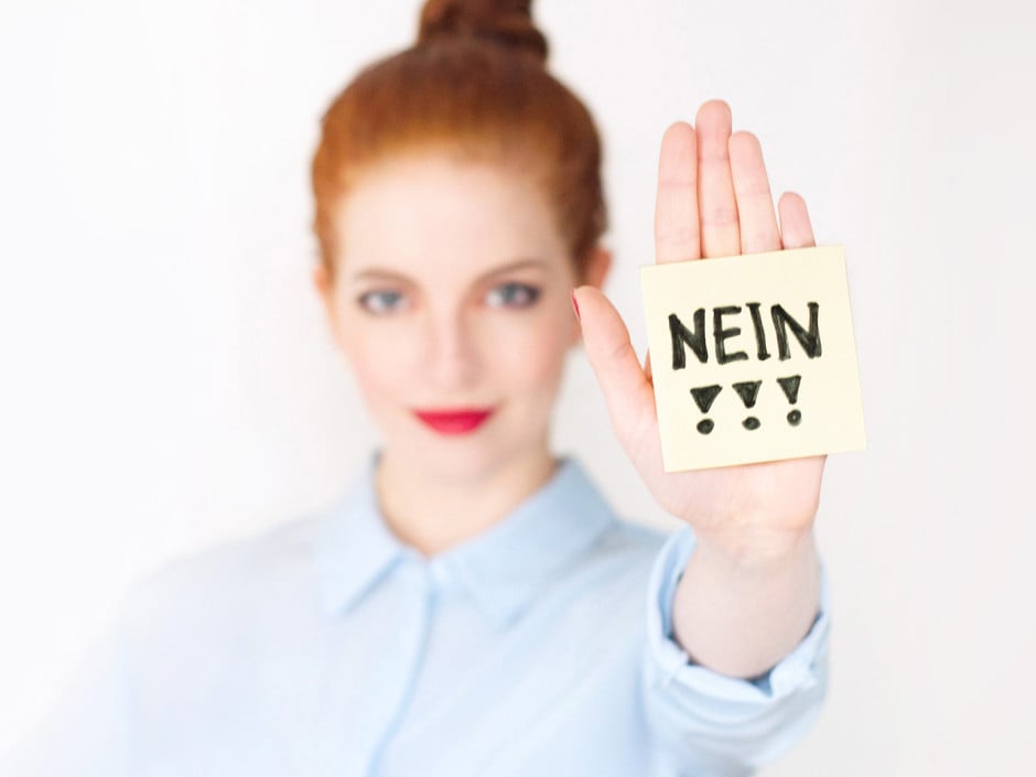 <b>Nein sagen</b> - nein-940x705