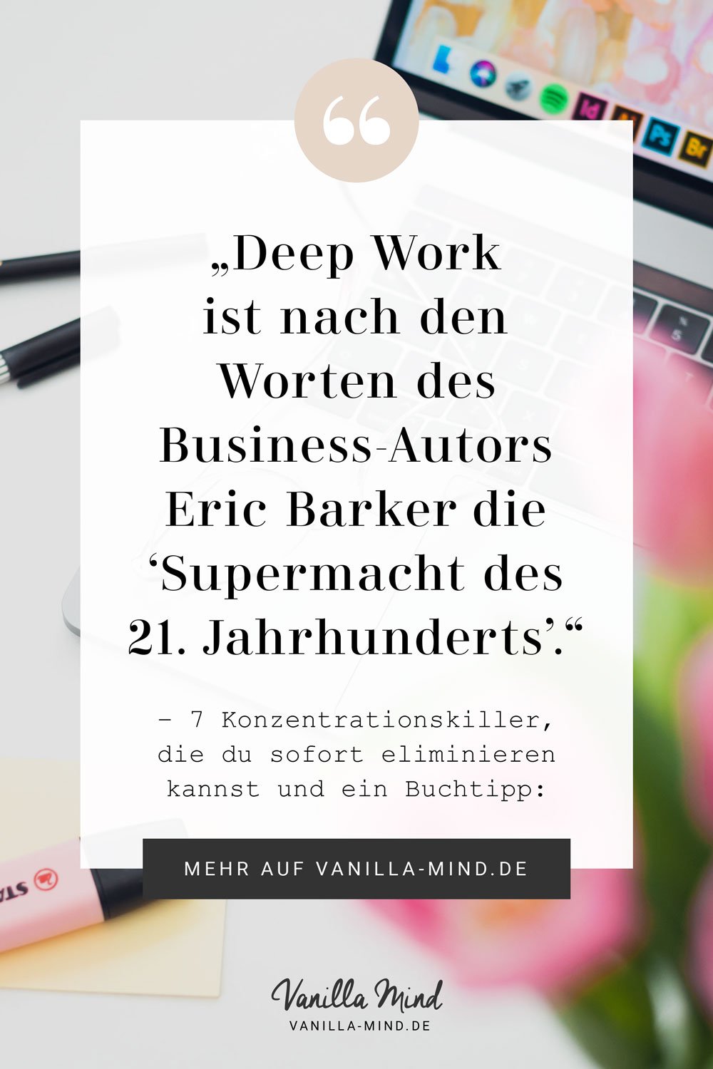 Cal Newport über Konzentration: "Den Zustand von Deep Work kann jeder erreichen. Und wer von seinem Arbeitgeber nicht ganz schnell ersetzt werden will, sollte diese Fähigkeit erlernen. Deep Work ist so wichtig, dass wir es mit den Worten des Business-Autors Eric Barker durchaus als "Supermacht des 21. Jahrhunderts" bezeichnen dürfen." #deepwork #konzentriert #arbeiten #buchtipp #beruf #job #erfolg #erfolgreich #produktiv