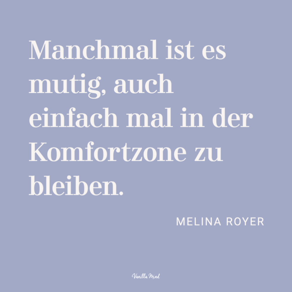 Freund, nicht Feind Darum ist deine Komfortzone so wichtig!