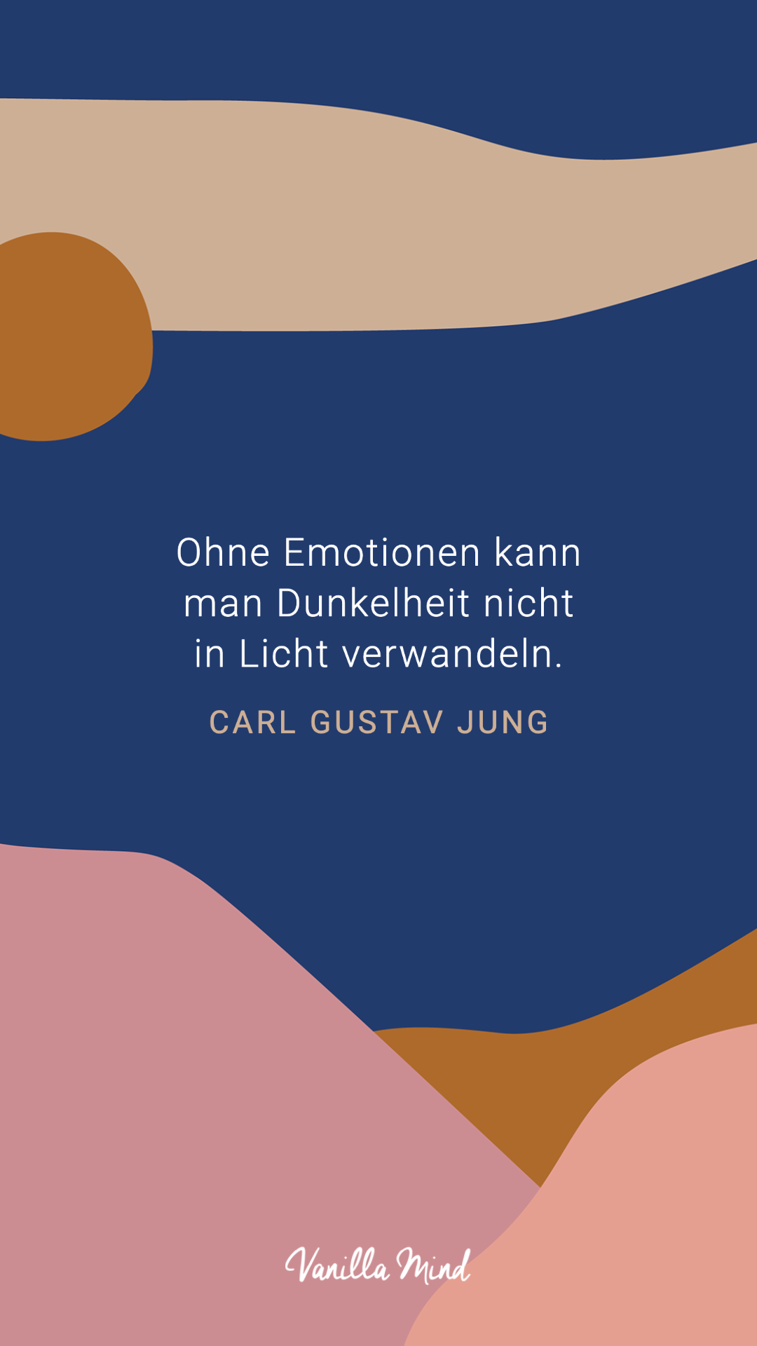 Ohne Emotionen kann man Dunkelheit nicht in Licht verwandeln. - Carl Gustav Jung