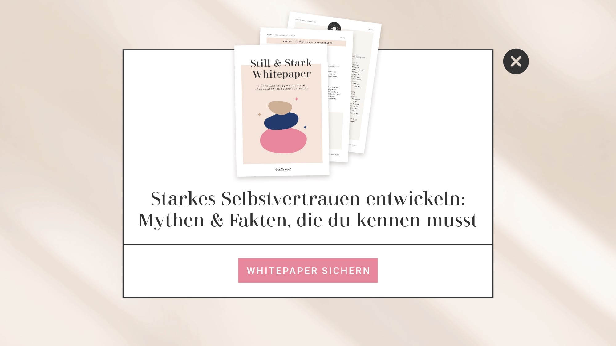 Du möchtest dein Selbstvertrauen dauerhaft stärken? In diesem Workbook findest du einfache Praxistipps und Erfahrungswerte.