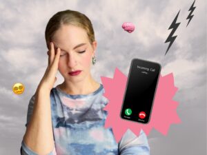 Warum telefonieren dich so stresst